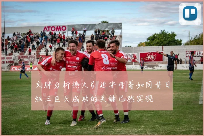 文胖分析热火引进字母哥如同昔日组三巨头成功的关键已然实现