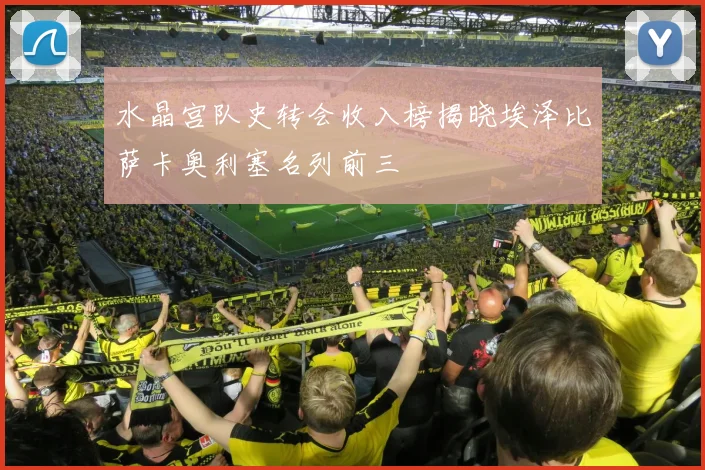 水晶宫队史转会收入榜揭晓埃泽比萨卡奥利塞名列前三